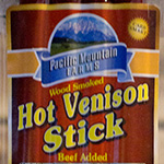 Hot Venison Sticks