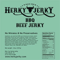 NEW BBQ Beef Jerky