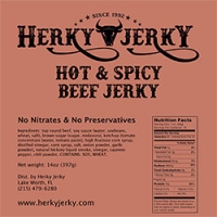 NEW Hot & Spicy Beef Jerky