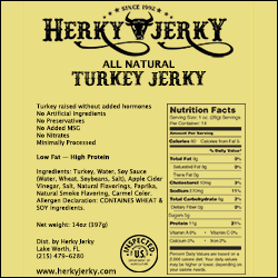 Turkey jerky
